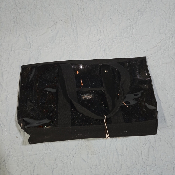 Coach Black Glitter Tote Bag - Picture 1 of 5